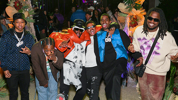 Diddy & Son Christian Hit Up Tao Coachella Party: фото