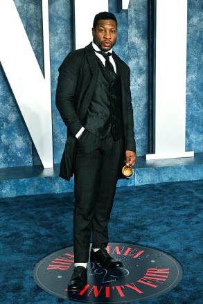 Jonathan Majors Vanity Fair Oscar Party, Прибытие, Лос-Анджелес, Калифорния, США - 12 марта 2023 г.