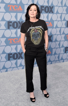 Вечеринка летнего пресс-тура Shannen Doherty Fox Network TCA, Прибытие, Лос-Анджелес, США - 07 августа 2019 г.