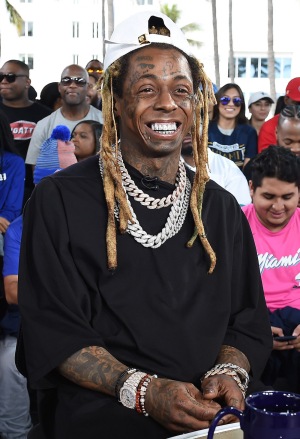 Exclusive - Lil Wayne Exclusive - Super Bowl LIV, студия Fox Sports South Beach, Майами, США - 31 января 2020 г.