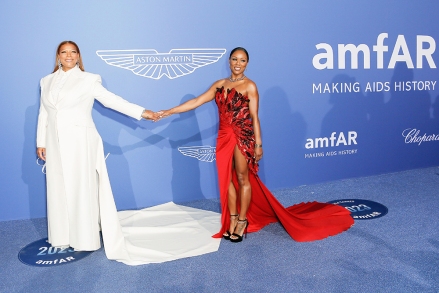 Гала-концерт amfAR Cinema Against AIDS, Queen Latifah и Eboni Nichols, 76-й Каннский кинофестиваль, Франция, 25 мая 2023 г.