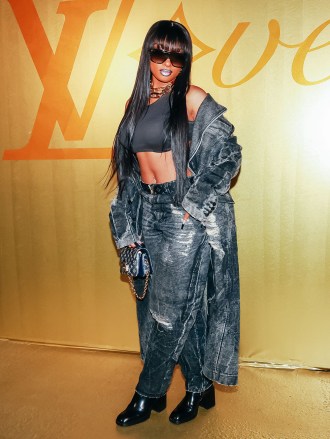 Megan Thee Stallion Louis Vuitton Men's Spring-Summer 2024 Show, Пон-Нёф, Париж, Франция, Иль-де-Франс, Франция - 20 июня 2023 г.