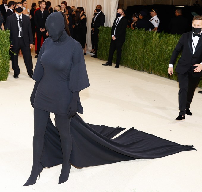 Ким Кардашьян на Met Gala 2021