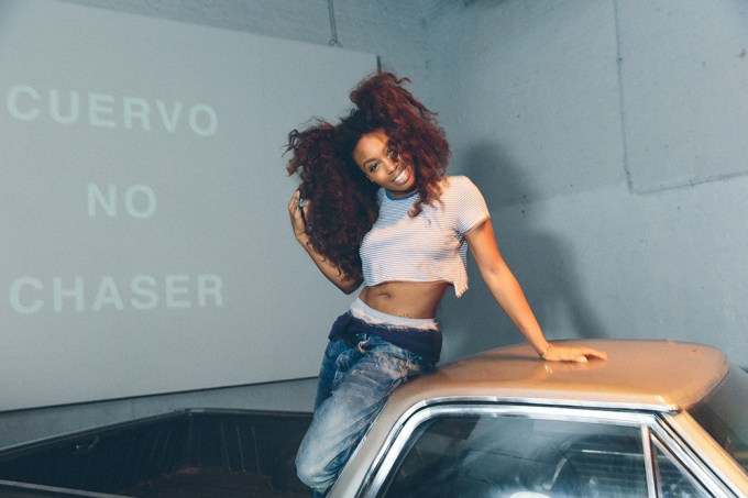 SZA на мероприятии Jose Cuervo x Afropunk