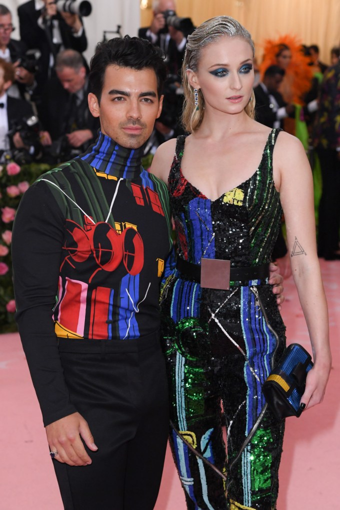 Джо Джонас и Софи Тернер на Met Gala 2019