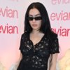 LONDON, ENGLAND - JULY 11: Charli XCX poses in the evian 'Mountain Of Youth' VIP suite during day 11 of Wimbledon 2024 on July 11, 2024 in London, England. (Photo by Dave Benett/Getty Images for evian)