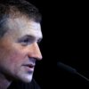 OMAHA, NEBRASKA - JUNE 18: Ryan Lochte speaks during a press conference during Day Six of the 2021 U.S. Olympic Team Swimming Trials at CHI Health Center on June 18, 2021 in Omaha, Nebraska. (Photo by Maddie Meyer/Getty Images)