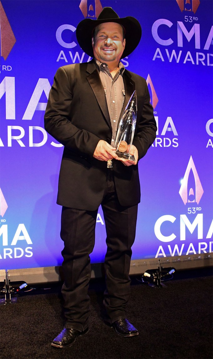 Гарт Брукс в пресс-зале премии CMA Awards